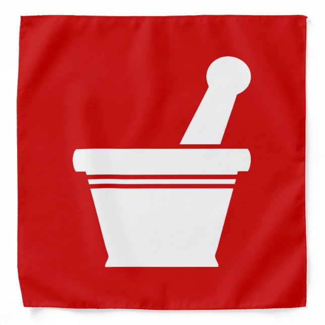 Mortar & Pestle Bandana (Front)