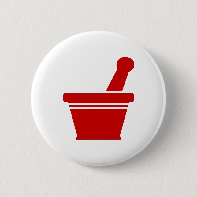 Mortar & Pestle Button (Front)