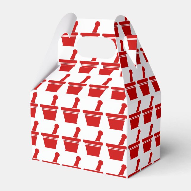 Mortar & Pestle Favor Boxes (Front Side)