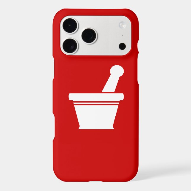 Mortar & Pestle Iphone Case (Back)