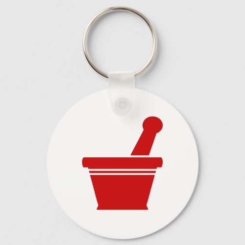 Mortar  Pestle Keychain