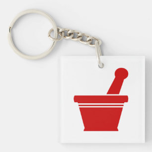 Mortar & Pestle Keychain