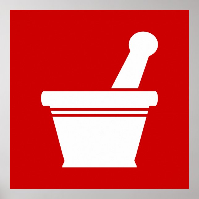 Mortar & Pestle Poster (Front)