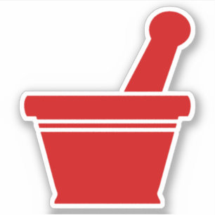 Mortar & Pestle Sticker