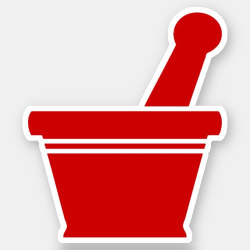 Mortar  Pestle Sticker