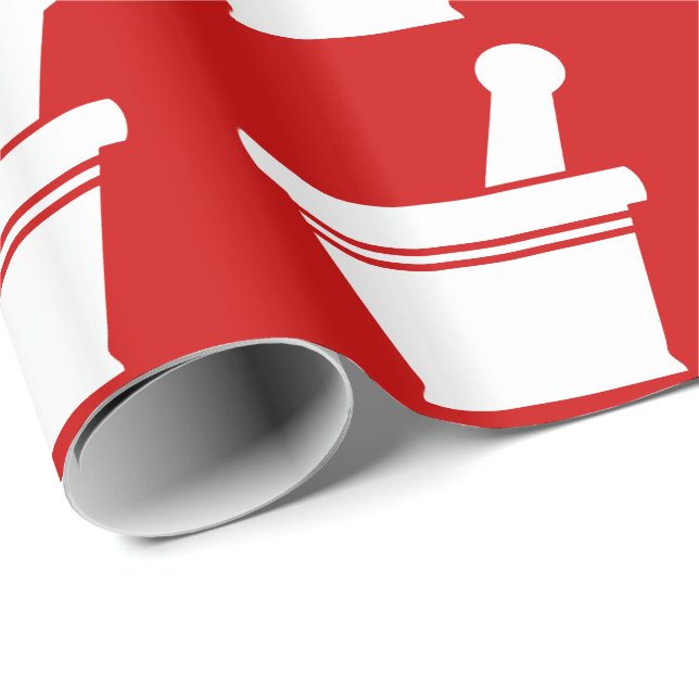 Mortar & Pestle Wrapping Paper (Roll Corner)