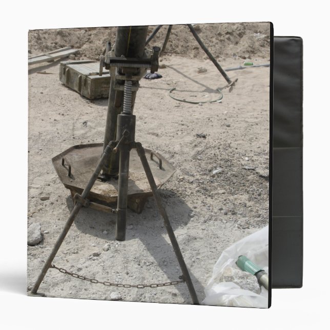 Mortar tubes 3 ring binder (Front/Inside)