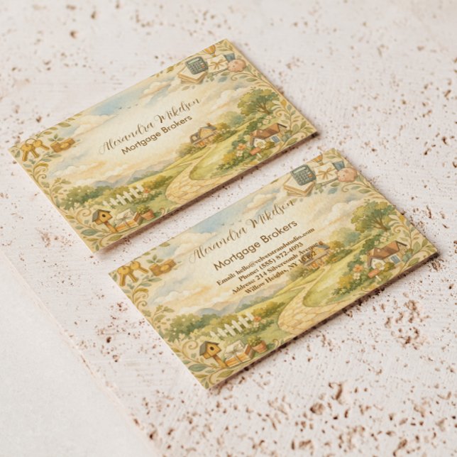 Mortgage Broker Professional Branding Business Card (Creator Uploaded)