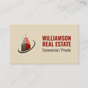 Mortgage House Real Estate logo Business Card