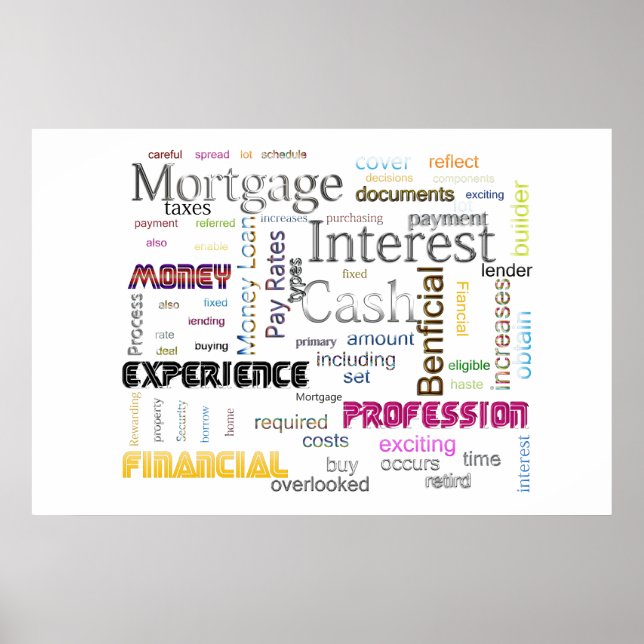 Mortgage Interest Poster (Front)