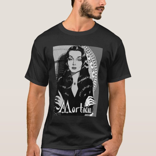 morticia addams Essential T-Shirt (Front)