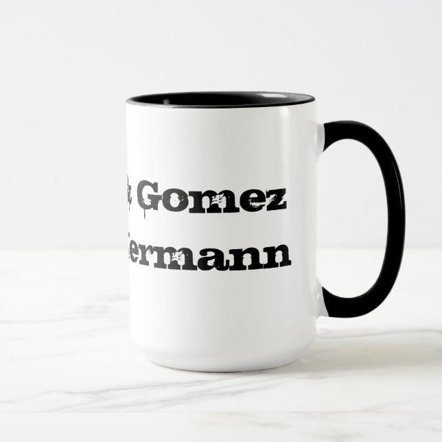 Morticia & Gomez & Lily & Hermann Mug (Right)