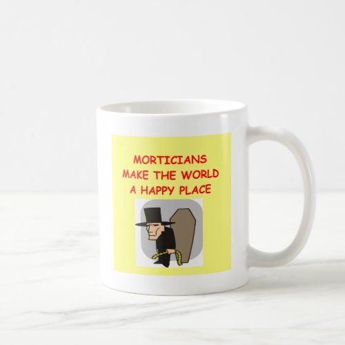 mortician coffee mug