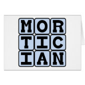 Mortician, Funeral Director (Front Horizontal)