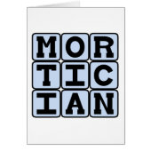 Mortician, Funeral Director (Front)