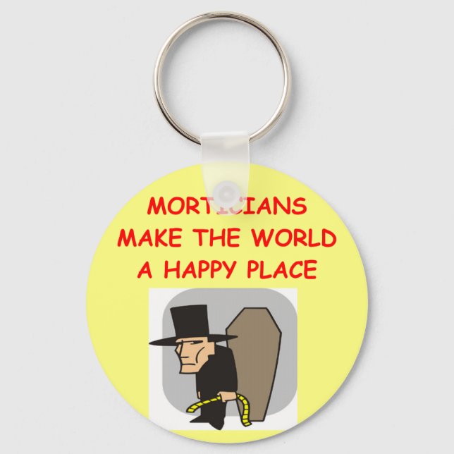 mortician keychain (Front)