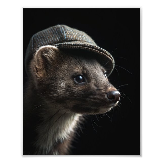 Mortimer "Morty" Quick - Pine Marten - Photo Print (Front)