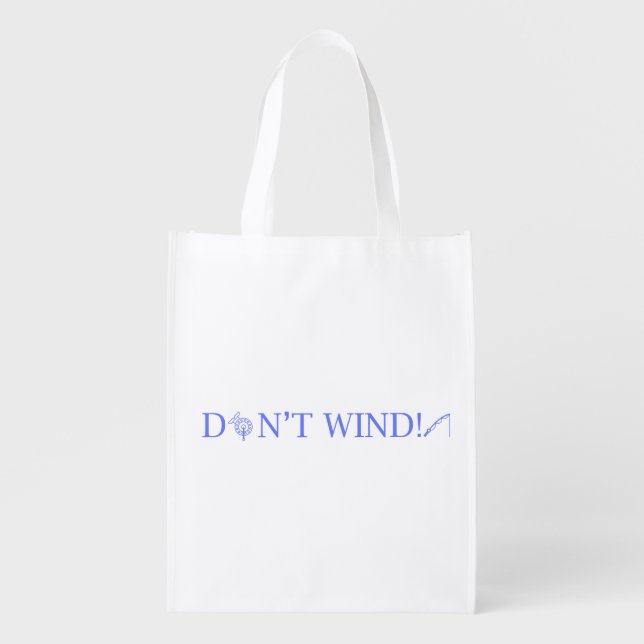 Mortimer & Whitehouse Gone Fishing Don't Wind! Bag (Front)