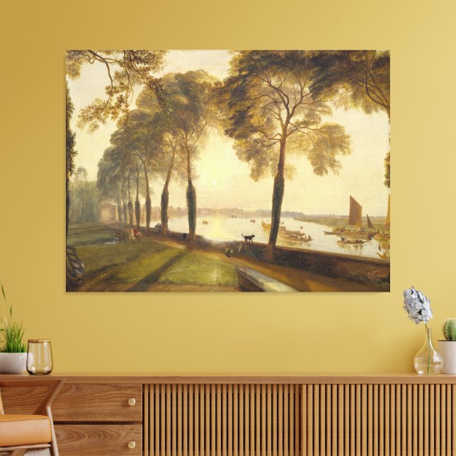 Mortlake Terrace Canvas Print (Insitu(LivingRoom))
