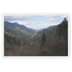 Morton Overlook at Great Smoky Mountains Acrylic Tray