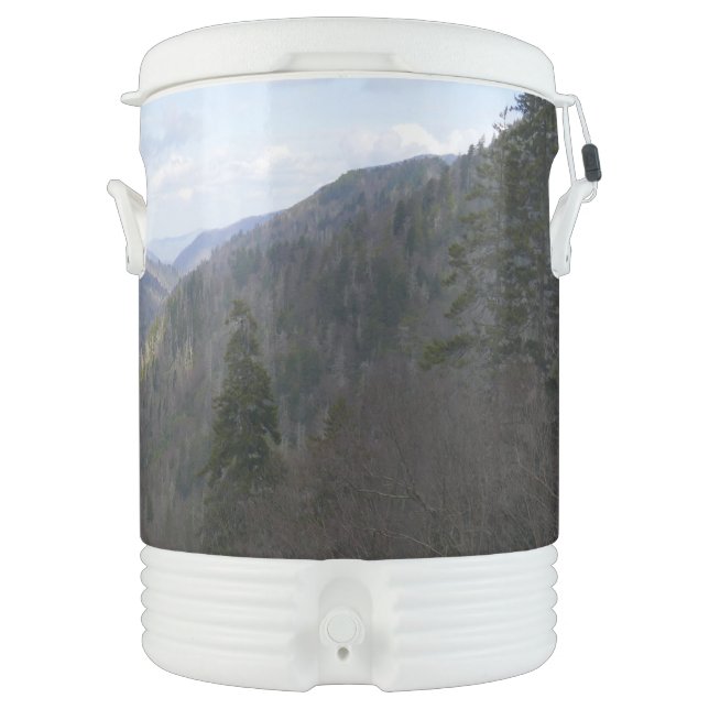 Morton Overlook at Great Smoky Mountains Beverage Cooler (Front)