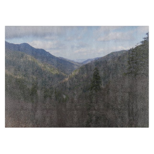 Morton Overlook at Great Smoky Mountains Cutting Board (Front)