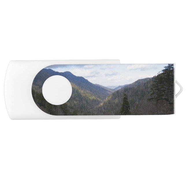Morton Overlook at Great Smoky Mountains Flash Drive (Front)