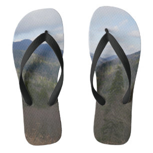 Morton Overlook at Great Smoky Mountains Flip Flops