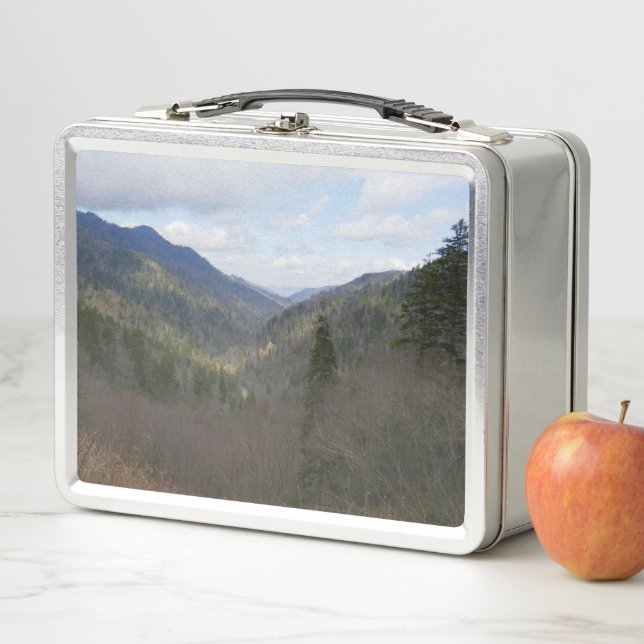 Morton Overlook at Great Smoky Mountains Metal Lunch Box (In Situ)