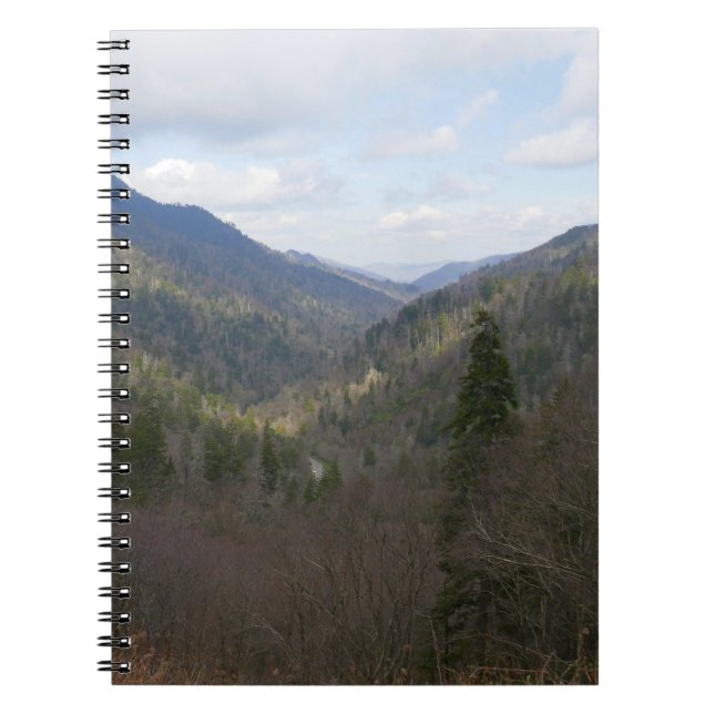Morton Overlook at Great Smoky Mountains Notebook (Front)