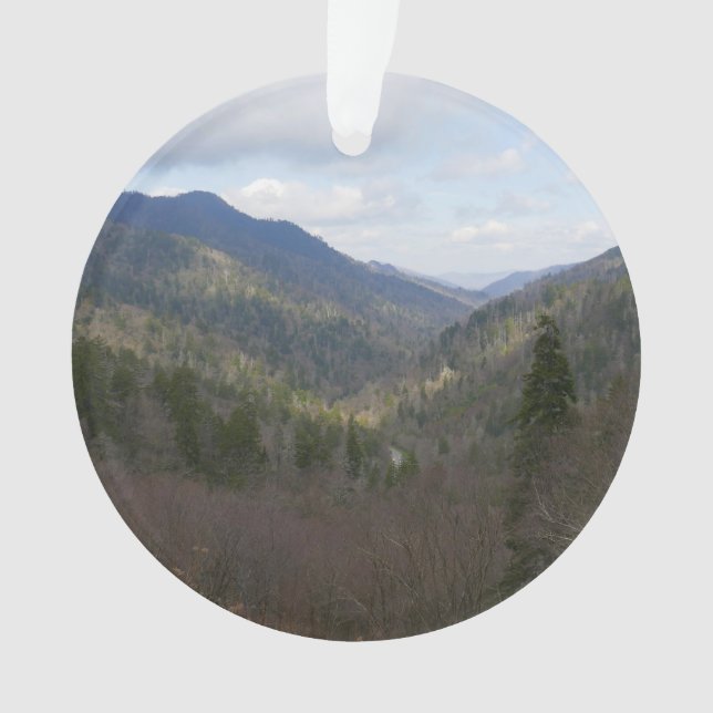 Morton Overlook at Great Smoky Mountains Ornament (Front)