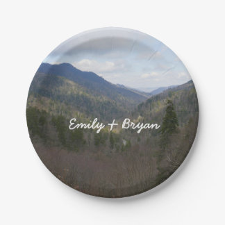 Morton Overlook at Great Smoky Mountains Paper Plates