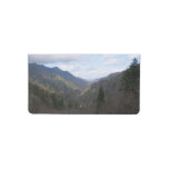 Morton Overlook at Great Smoky Mountains Park Checkbook Cover