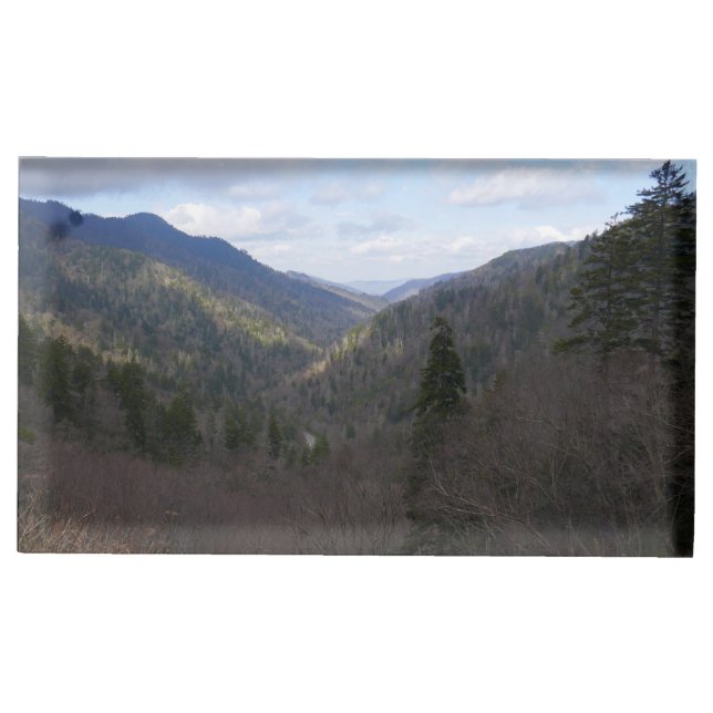 Morton Overlook at Great Smoky Mountains Place Card Holder (Front)