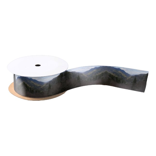 Morton Overlook at Great Smoky Mountains Satin Ribbon (Spool)