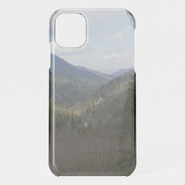 Morton Overlook at Great Smoky Mountains Uncommon iPhone Case (Back)