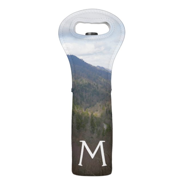 Morton Overlook at Great Smoky Mountains Wine Bag (Front)
