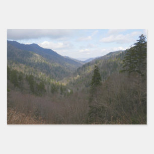 Morton Overlook at Great Smoky Mountains Wrapping Paper Sheets