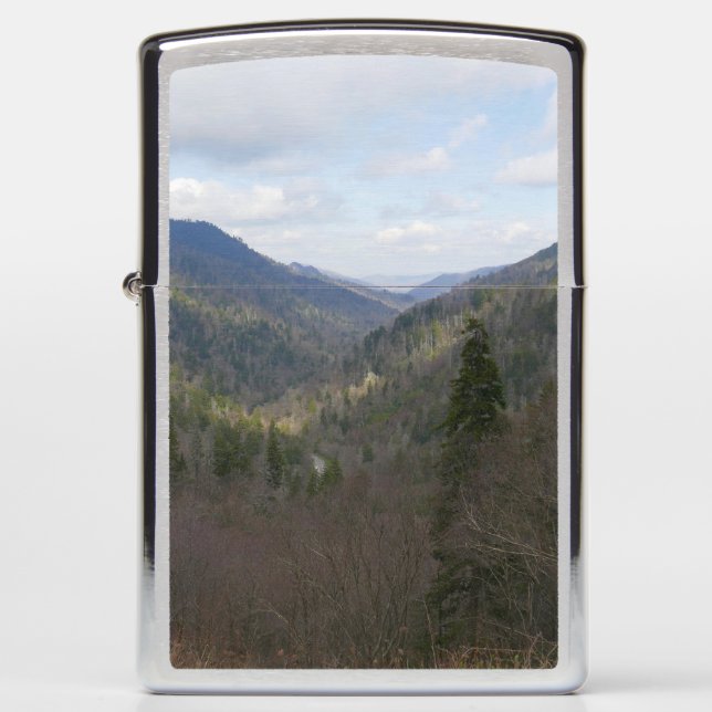 Morton Overlook at Great Smoky Mountains Zippo Lighter (Front)
