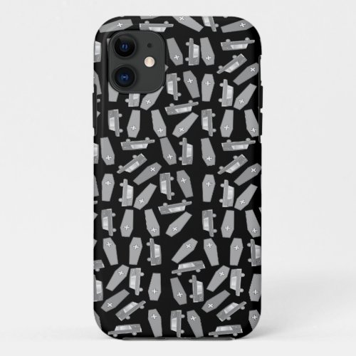 Mortuary Caskets and Hearse iPhone 55S case Black