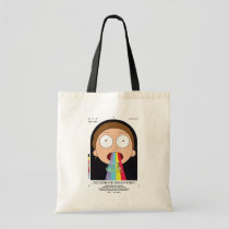 Morty Goodbye Moonmen Quote Graphic Tote Bag