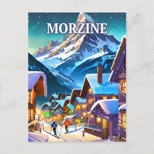 Morzine jewel of the French Alps Postcard
