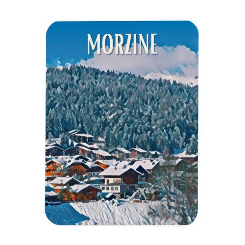 Morzine Station de ski  Magnet
