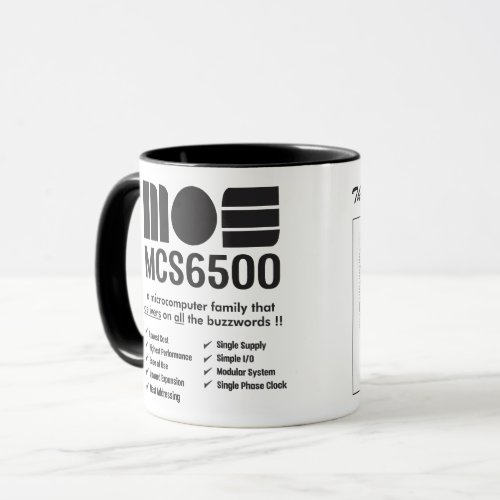 MOS 6500 Family of Microprocessors Mug