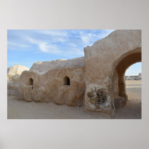 Mos Espa on planet Tatooine  Poster