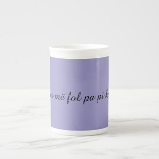 Mos më fol pa pi kafen” Funny Albanian Coffee Mug