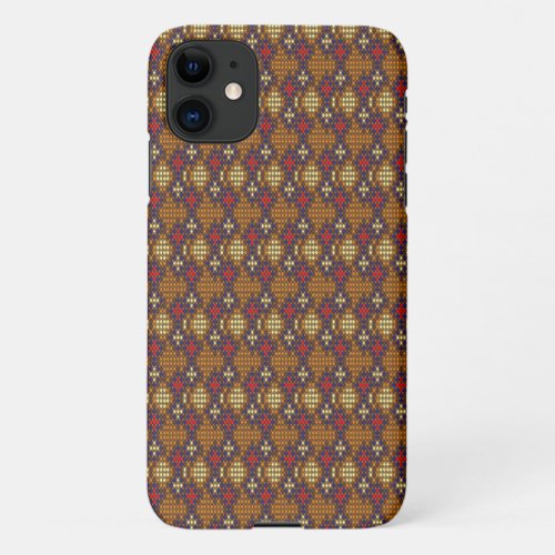 Mosaic 13 Indian Summer collection iPhone 11 Case