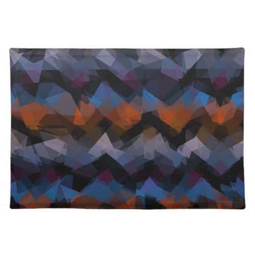 Mosaic Abstract Art 21 Cloth Placemat