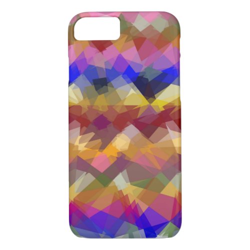 Mosaic Abstract Art 23 iPhone 87 Case