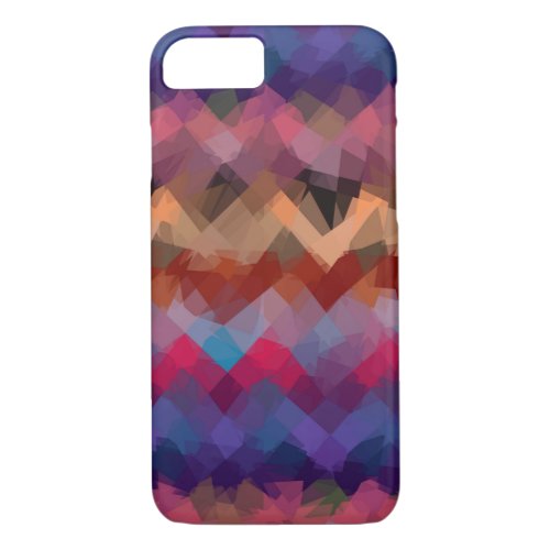 Mosaic Abstract Art 3 iPhone 87 Case